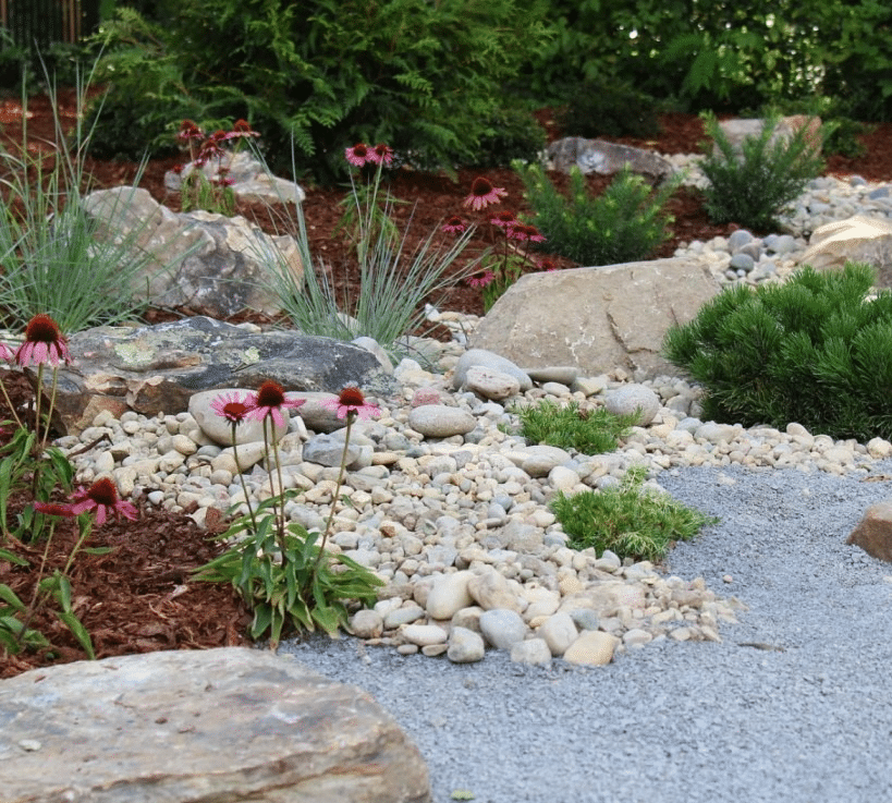 Low-maintenance landscapes